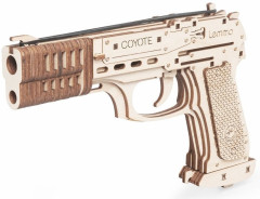 Конструктор деревянный «Пистолет-резинкострел Койот» - Фото 5