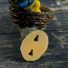 Декор подвесной «Гнездо с синицами» - Фото 2