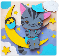 Набор для создания картины «Ловец звёзд» - Фото 6