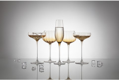 Набор бокалов для шампанского «Gemma Amber» - Фото 3