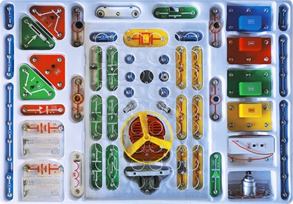 Конструктор электронный «Знаток», 320 схем