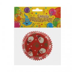 Тарталетки «Дед Мороз» (набор 24 штук) - Фото 1