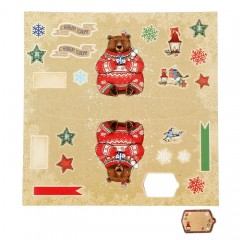 Набор для декорирования бонбоньерки «Снежные истории» - Фото 4