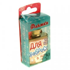 Фляжка «Для храбрости в Новый Год», 30 мл - Фото 2