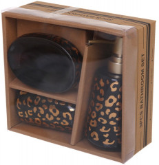 Набор для ванной комнаты «Леопард» - Фото 1