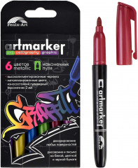 Набор браш-маркеров «Металлик» - Фото 1