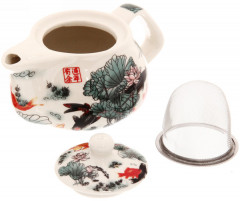 Чайник заварочный с ситом «Рыбки» - Фото 1