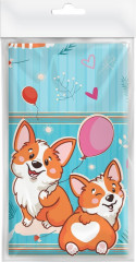 Скатерть одноразовая «Корги» - Фото 1