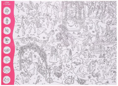 Раскраска с заданиями «Единороги» - Фото 1