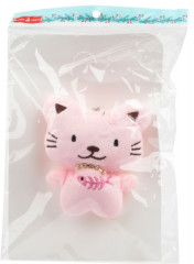 Брелок с подвесом в виде мягкой игрушки «Розовый котик» - Фото 1
