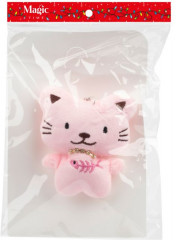 Брелок с подвесом в виде мягкой игрушки «Розовый котик» - Фото 2