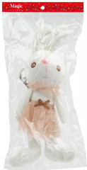 Игрушка мягконабивная «Белая крольчиха» - Фото 2