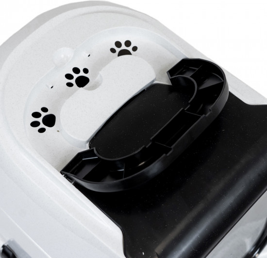 Туалет для кошек закрытый с дверцей