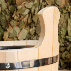 Шайка с нержавеющей вставкой - Фото 3