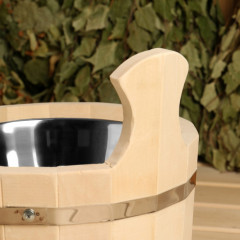 Шайка с нержавеющей вставкой - Фото 6