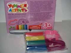 Учимся лепить. Набор № 6 с высечными формами - Фото 1