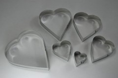 Форма для печенья "Сердце", 6 шт - Фото 1