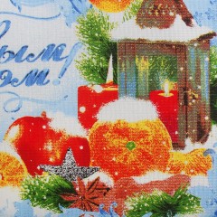 Полотенце вафельное «С Новым годом!» (35х60 см) - Фото 2