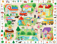 Пазл Maxi «В городе» - Фото 1