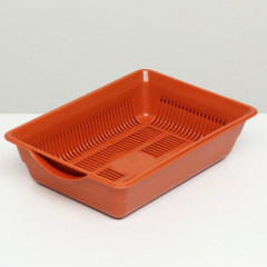 Лоток глубокий с сеткой - Фото 4