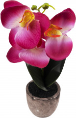Растение искусственное декоративное «Яркая Орхидея» - Фото 1