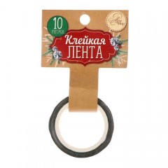 Голографическая клейкая лента «С Новым годом!», (1,5 см х10 м) - Фото 1