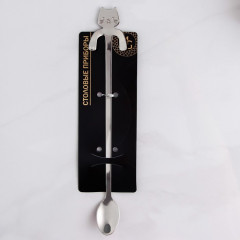 Ложка барная «Котик» - Фото 1