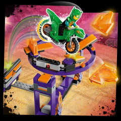 Конструктор City 60359 Испытание каскадеров с трамплином и кольцом. Dunk Stunt Ramp Challenge - Фото 5