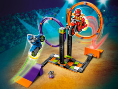 Конструктор City 60360 Испытание каскадеров с вращением. Spinning Stunt Challenge - Фото 4