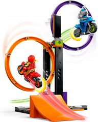 Конструктор City 60360 Испытание каскадеров с вращением. Spinning Stunt Challenge - Фото 5