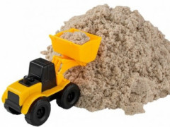 Песок кинетический с машинкой-трактором - Фото 2