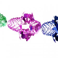 Гирлянда-растяжка «Сеточки с кружками», 280 см - Фото 2