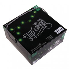 Гирлянда «Занавес», 2х3 м, 3W LED-760-220V, белый, нить темная, без контроллера - Фото 6