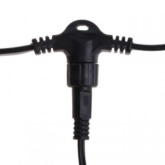 Гирлянда «Занавес», 2х3 м, 3W LED-760-220V, белый, нить темная, без контроллера - Фото 3