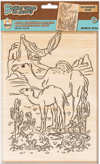 Доска для выжигания «Пустынный край» - Фото 1