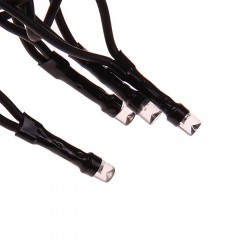 Гирлянда «Занавес», 2х9 м, 3W LED-1800-220V, мультицвет, нить темная, без контроллера - Фото 4