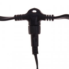 Гирлянда «Занавес», 2х9 м, 3W LED-1800-220V, мультицвет, нить темная, без контроллера - Фото 2