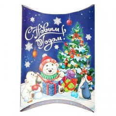 Коробка фигурная «Веселый праздник», (19х14 см) - Фото 3