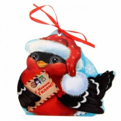 Коробка фигурная «Снегирь», (10×4×9,4 см) - Фото 2