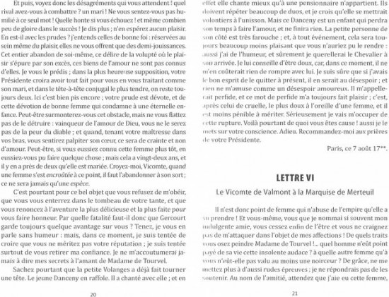 Les liaisons dangereuses
