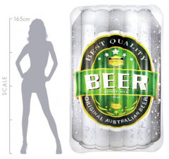 Матрас для плавания надувной «Банка пива» - Фото 2