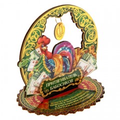 Новогодний оберег «Притягатель бабосиков», (10×9,9×0,3 см) - Фото 4