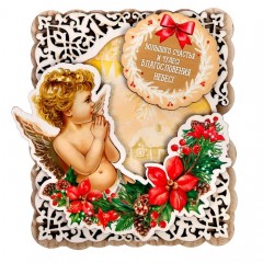 Новогодняя ключница «Большого счастья и чудес» - Фото 5