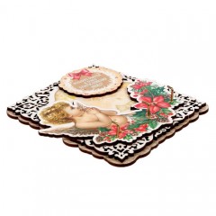 Новогодняя ключница «Большого счастья и чудес» - Фото 4