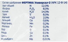 Удобрение универсальное - Фото 1