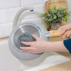 Губка для посуды металлическая - Фото 1