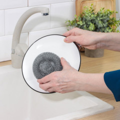 Губка для посуды металлическая - Фото 2