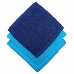 Набор полотенец «Новогодние шары», 3 штуки, (30х30 см) - Фото 1