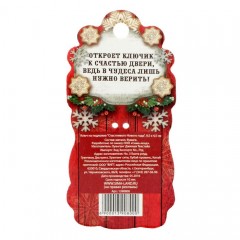 Ключ на подложке «Счастливого Нового года» - Фото 1