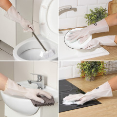 Перчатки хозяйственные с щётками - Фото 3